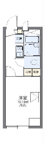 レオパレスきらり・105号室の間取り