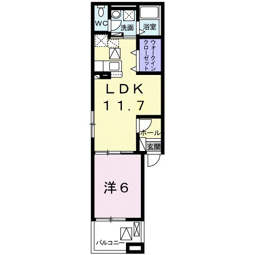 フェリーチェ ファームの間取り