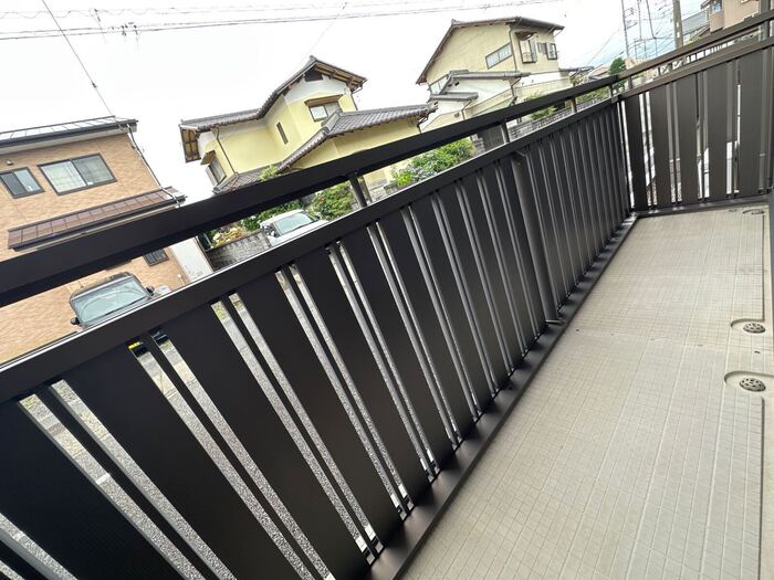 12/28 バルコニー