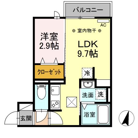 ラ・メゾン マロニエの間取り