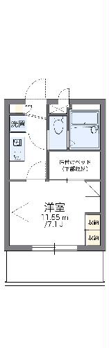 レオパレスMグロリアの間取り