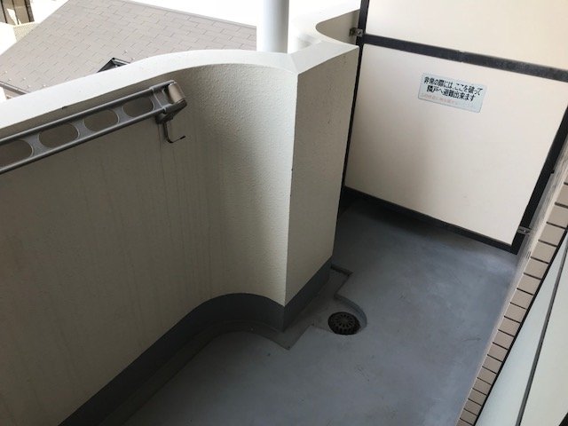 10/19 バルコニー