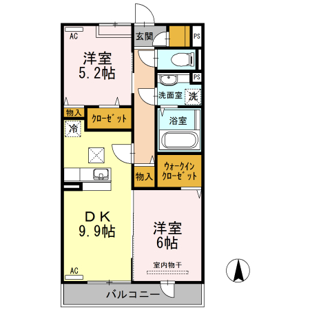 2/6 間取