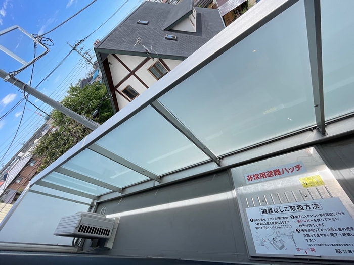 12/21 バルコニー