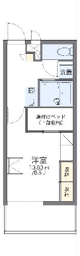 レオパレスUEHARAの間取り