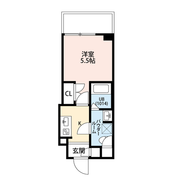 プレール・ドゥーク川崎Ⅲの間取り