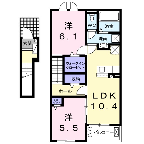 シンフォニアの間取り