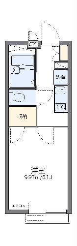 レオパレスジードルンクの間取り