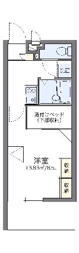 レオパレスグリーンヒルの間取り
