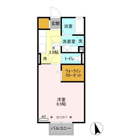 アンテナートの間取り