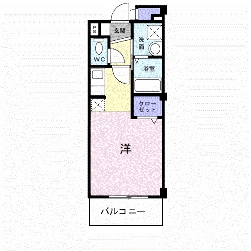 メゾン アンソレイエの間取り