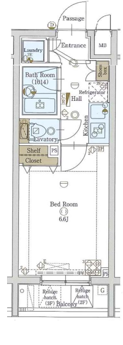 グラントゥルース大山幸町の間取り
