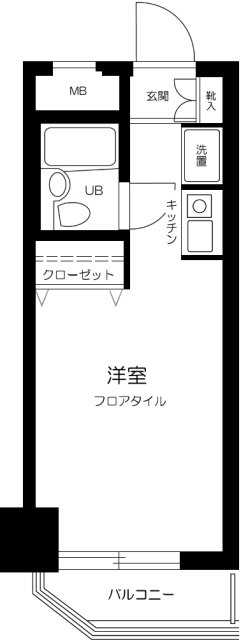サンセール神楽坂の間取り