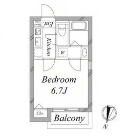 アル・ソーレ青砥の間取り
