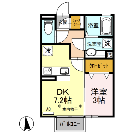 コ・クリエ Bの間取り