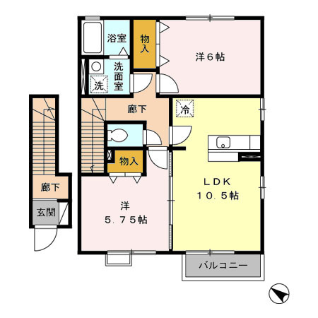 シルクコートの間取り
