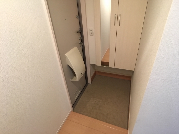 7/22 玄関