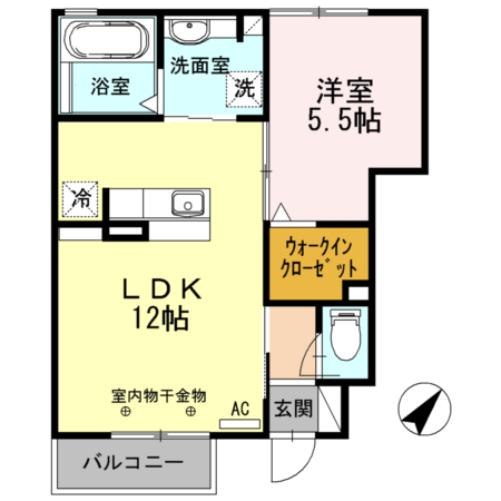 ラフォルテの間取り