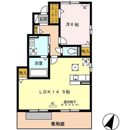 Bee Houseの間取り