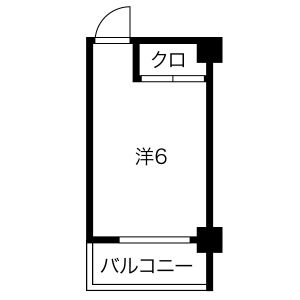 覚王山ドミトリー河合ビルの間取り