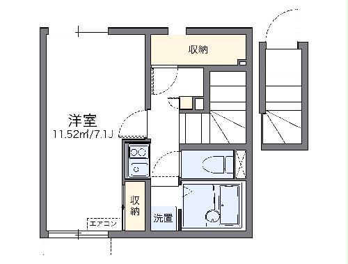 レオネクスト名東本通 Westの間取り