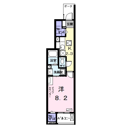 ブルックサイドの間取り