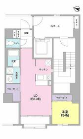 ヴィラ伝馬町の間取り