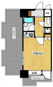 朝日プラザ博多Ⅳの間取り