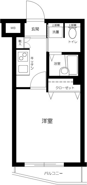 ロアール高円寺の間取り