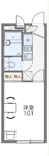レオパレスコスモスの間取り