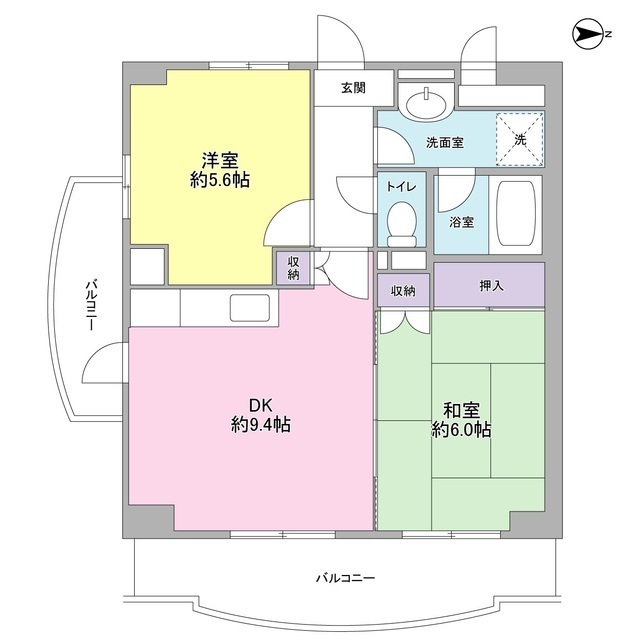 アビタシオン祇園の間取り