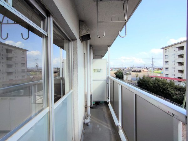 12/24 バルコニー