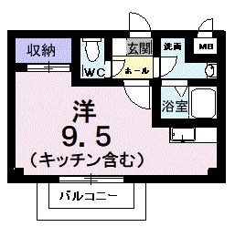 エイヒルの間取り