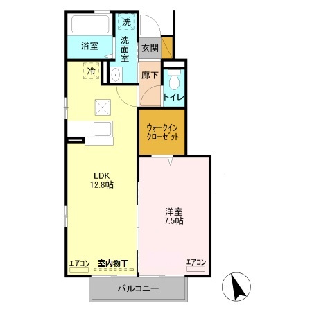 アリビオの間取り