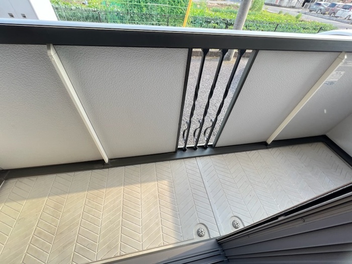 12/28 バルコニー