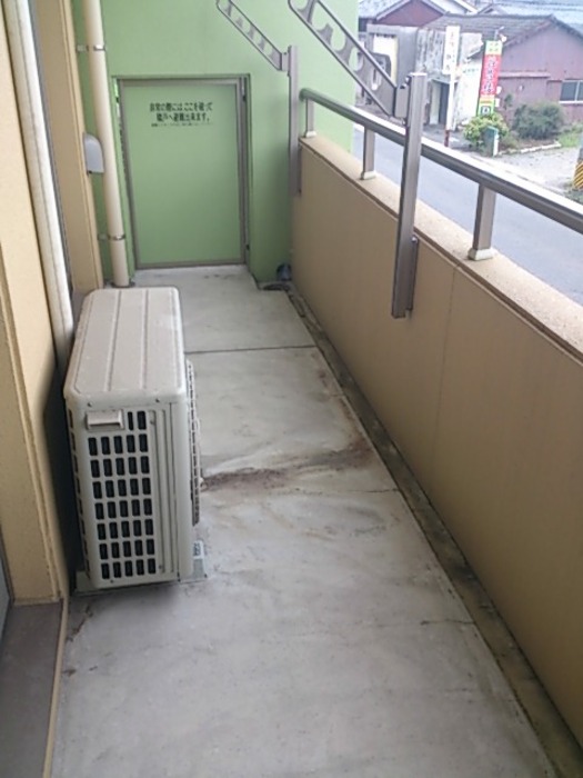 10/14 バルコニー