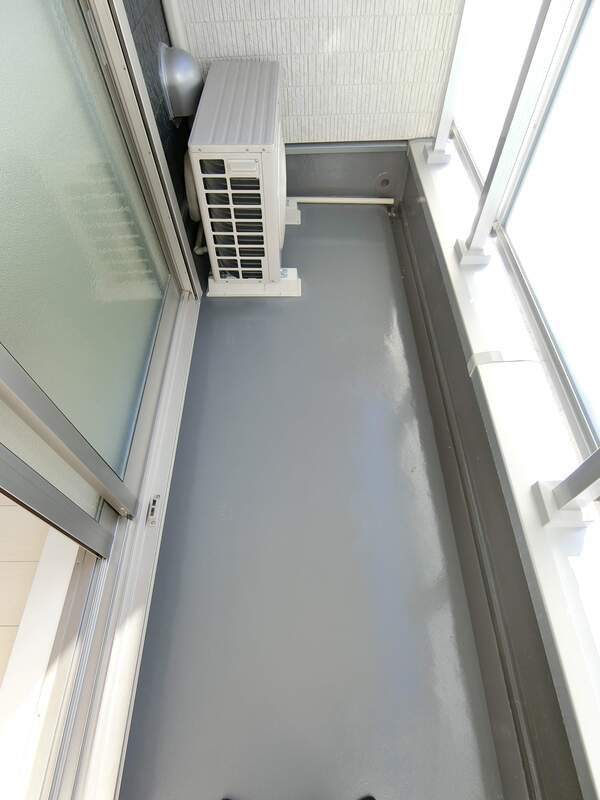 12/26 バルコニー