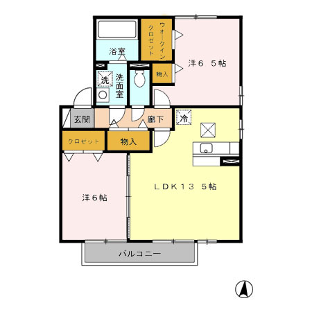 ファインビューⅠ・Ⅱの間取り
