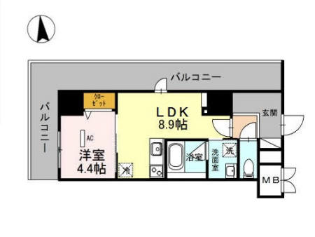 2/30 間取