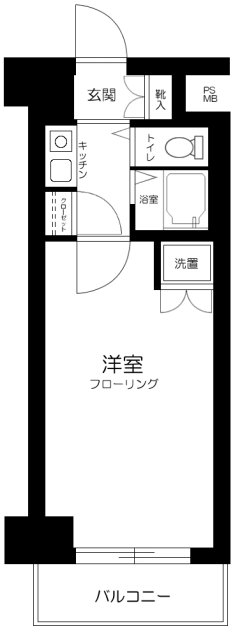 グローリア初穂桜台Ⅱの間取り