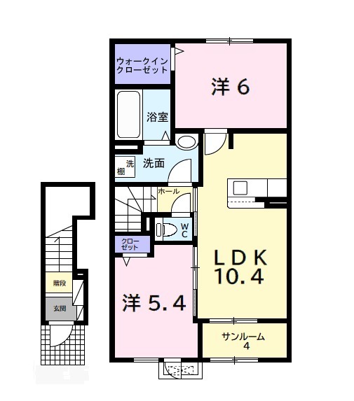 エスポワールの間取り