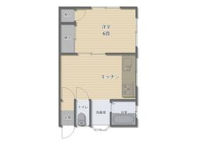 ハイツサカエの間取り