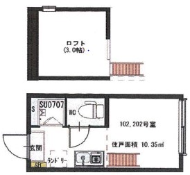 メリーウェザーの間取り