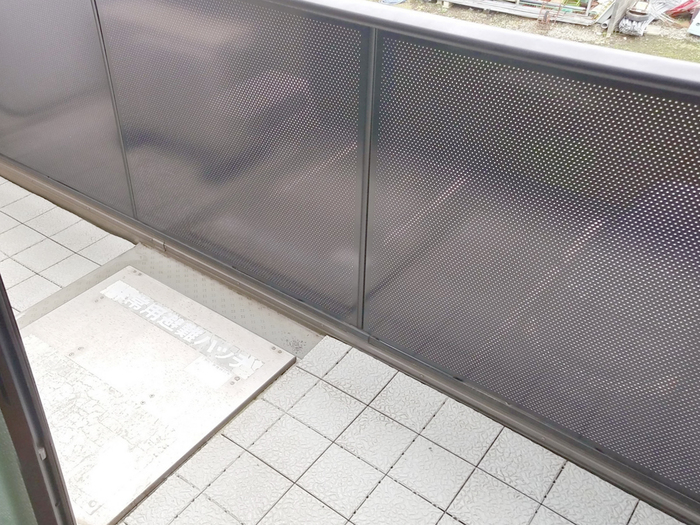 12/28 バルコニー