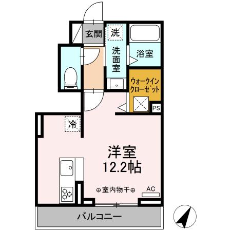 ハーベストの間取り