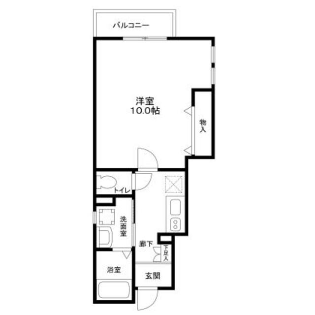 Ponoa桜坂の間取り