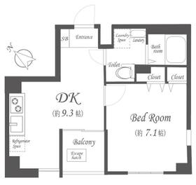 アイル池袋NORTH弐番館の間取り