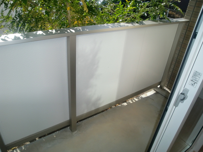 12/21 バルコニー