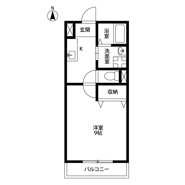 アンプルール リーブル プロパティの間取り