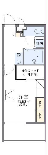 レオパレス恵ハイツの間取り